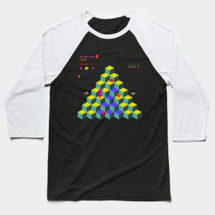 Q Bert Baseball T-Shirt